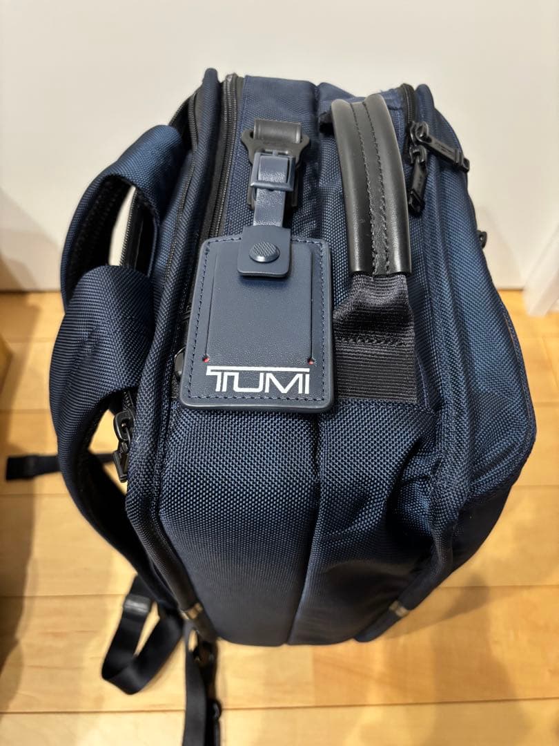【極美品】TUMI SHIPS仕様　3way ネイビー