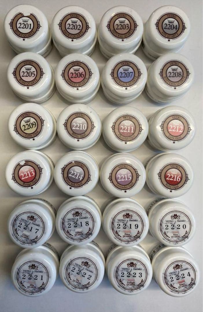 試し塗りのみ★ベトロ　ウェットグロスシリーズ　ジェルネイルセット