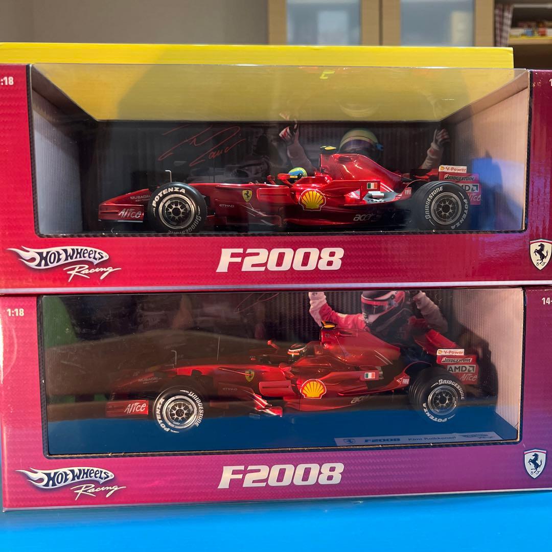 1/18 フェラーリF1 F2008 キミ・ライコネン　フェリペ・マッサ