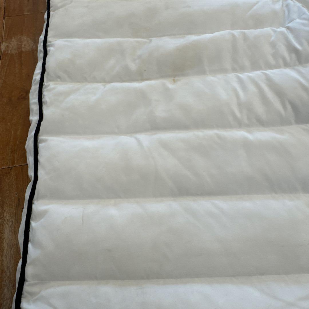 マークアンドロナ MARK & LONA ホワイトキルティングパンツ ダウンの