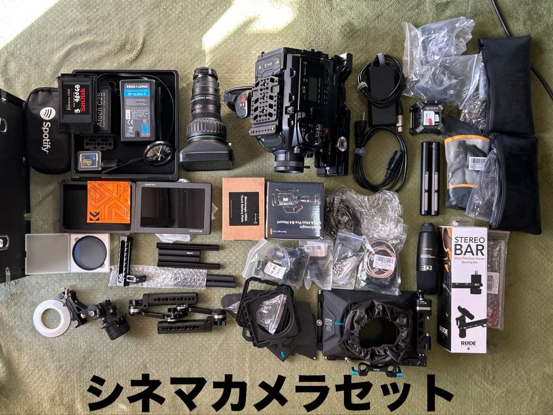 最終値下げ　超お得)URSA Mini Pro 4.6K (撮影+記録+音響類)