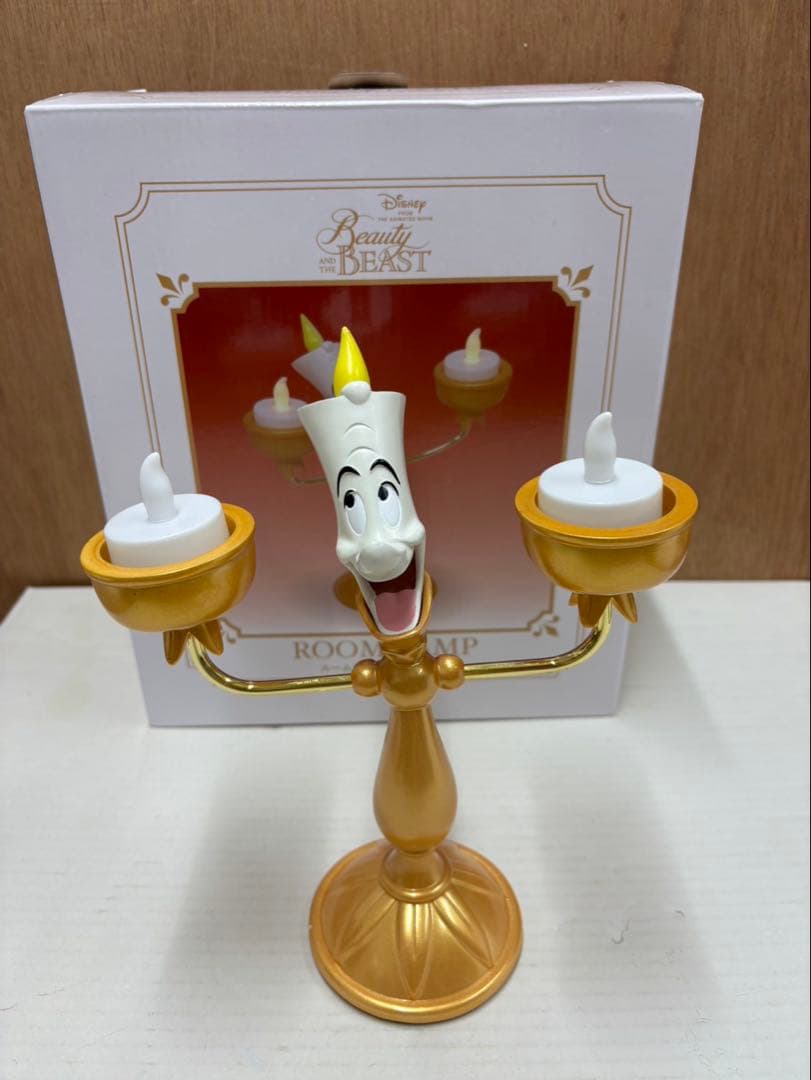 ディズニー 美女と野獣 ルミエール ムーンランプ