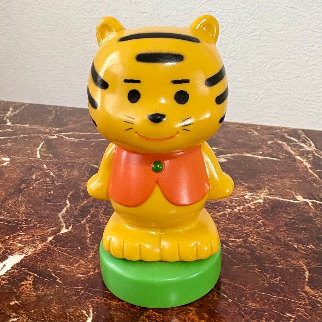 ソフビ 貯金箱 目黒信用金庫 昭和レトロ 当時物 信ちゃん 虎 干支