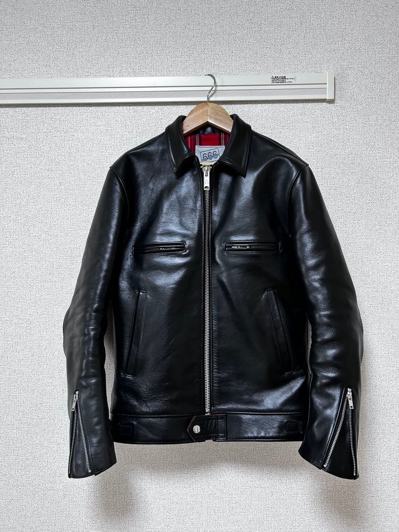 き*よ様 666タイトフィットシングルライダース ホースハイド 36サイズ