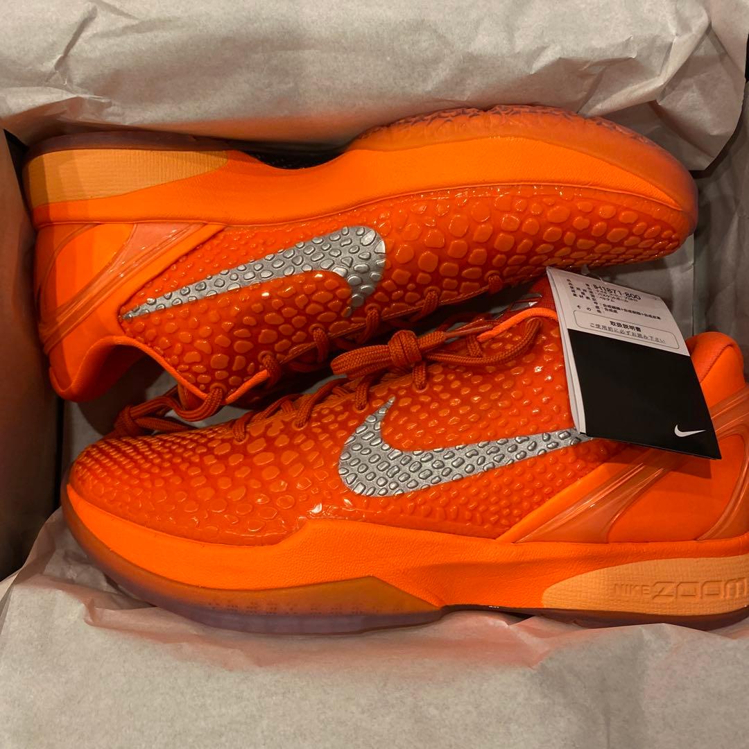 Nike Kobe 6 Protro オレンジ/グレー Nike Kobe 6 Protro Total Orange IH1871-800 | SneakerFiles