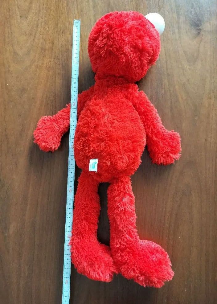 ビッグ！！巨大 セサミストリート エルモ ぬいぐるみ - メルカリ