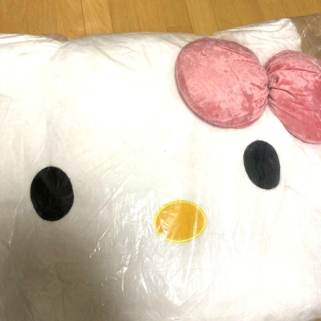 激レア！当時物 新品未開封 2004年 ハローキティ 超特大 BIGクッション