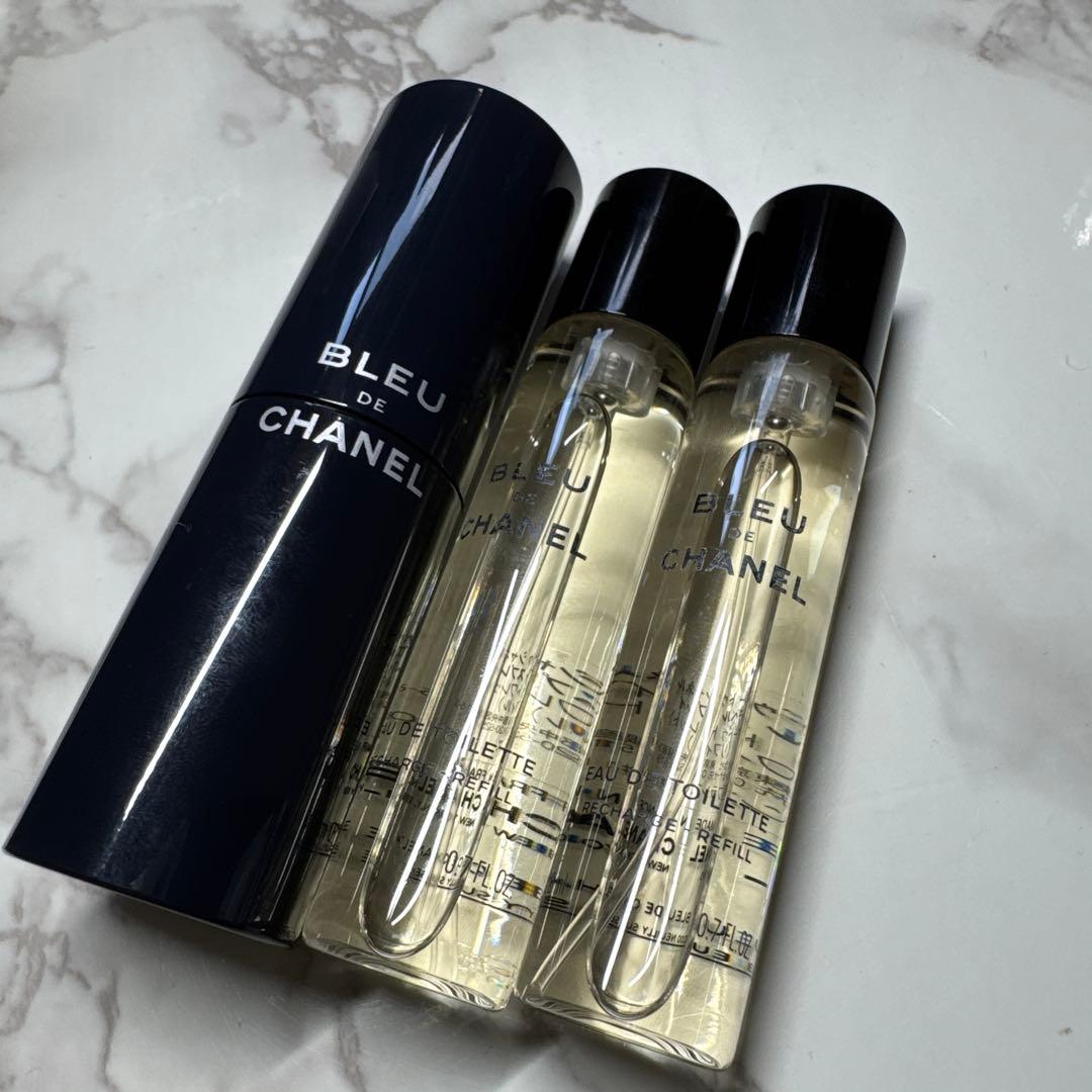 BLEU DE CHANEL オードトワレ本体とレフィル2本セット