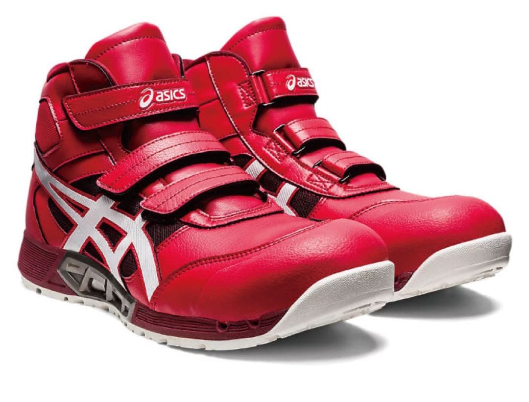 アシックス　ウィンジョブ　CP308 クラシックレッド 26.0cm