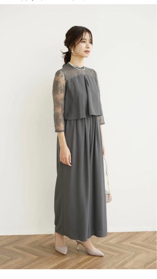 ヤマダヤ　Rire Fete レースオールインワン パンツドレス