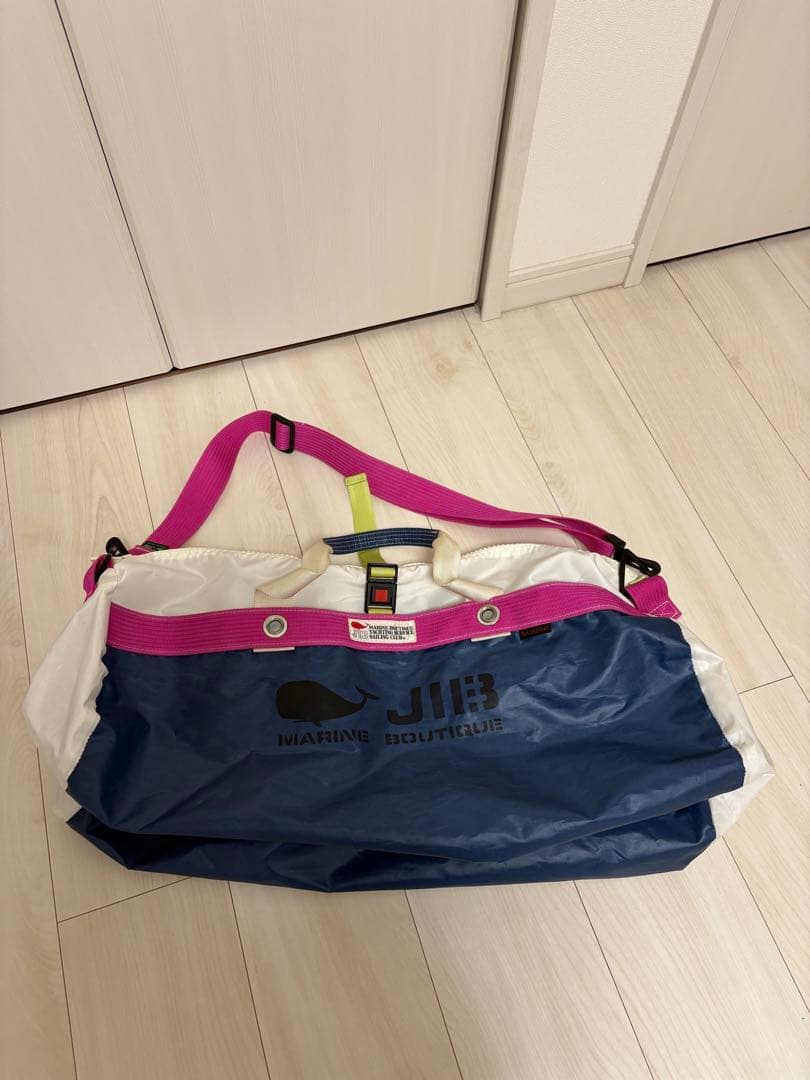 JIB マリンボストン SD30 35L ネイビー×ピンク