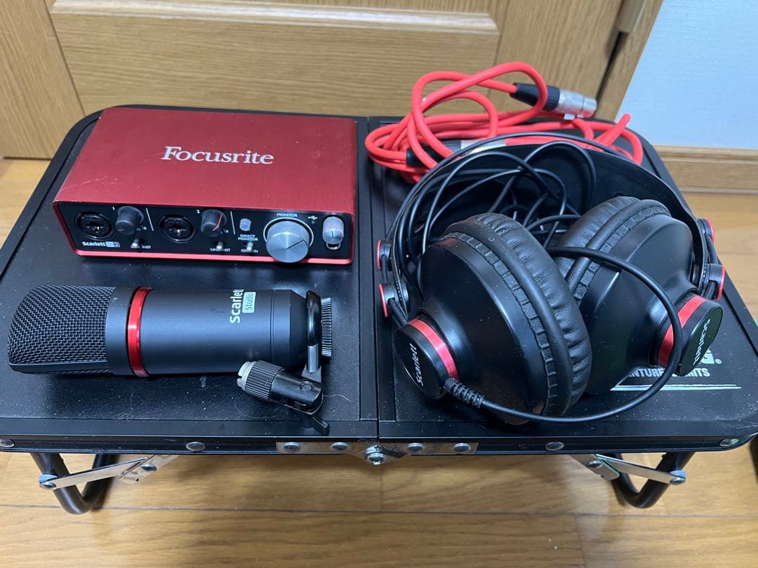 Focusrite Scarlett 2i2 オーディオインターフェイスセット