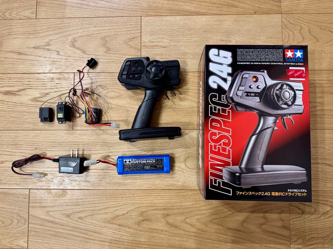 タミヤ ファインスペック 2.4G 電動RCドライブセット フルセット