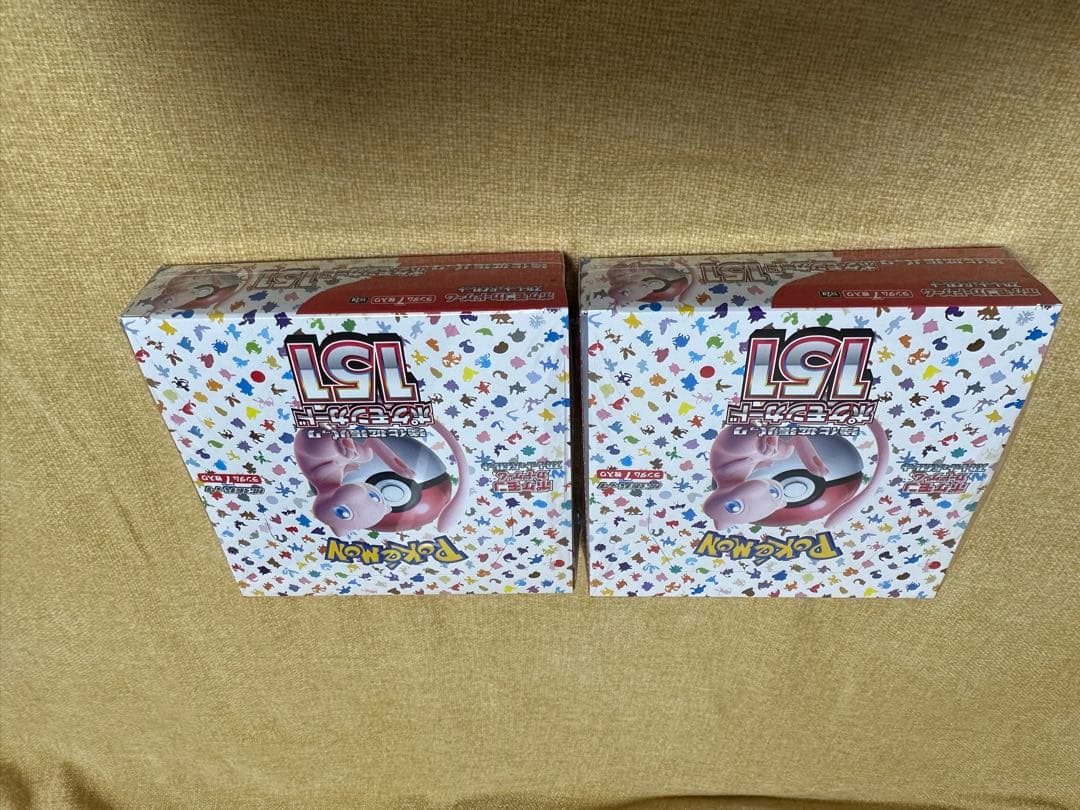 ポケモンカード151 box シュリンク付き ポケモンカードゲーム ポケモンカード151 BOX シュリンク付き 新品 未