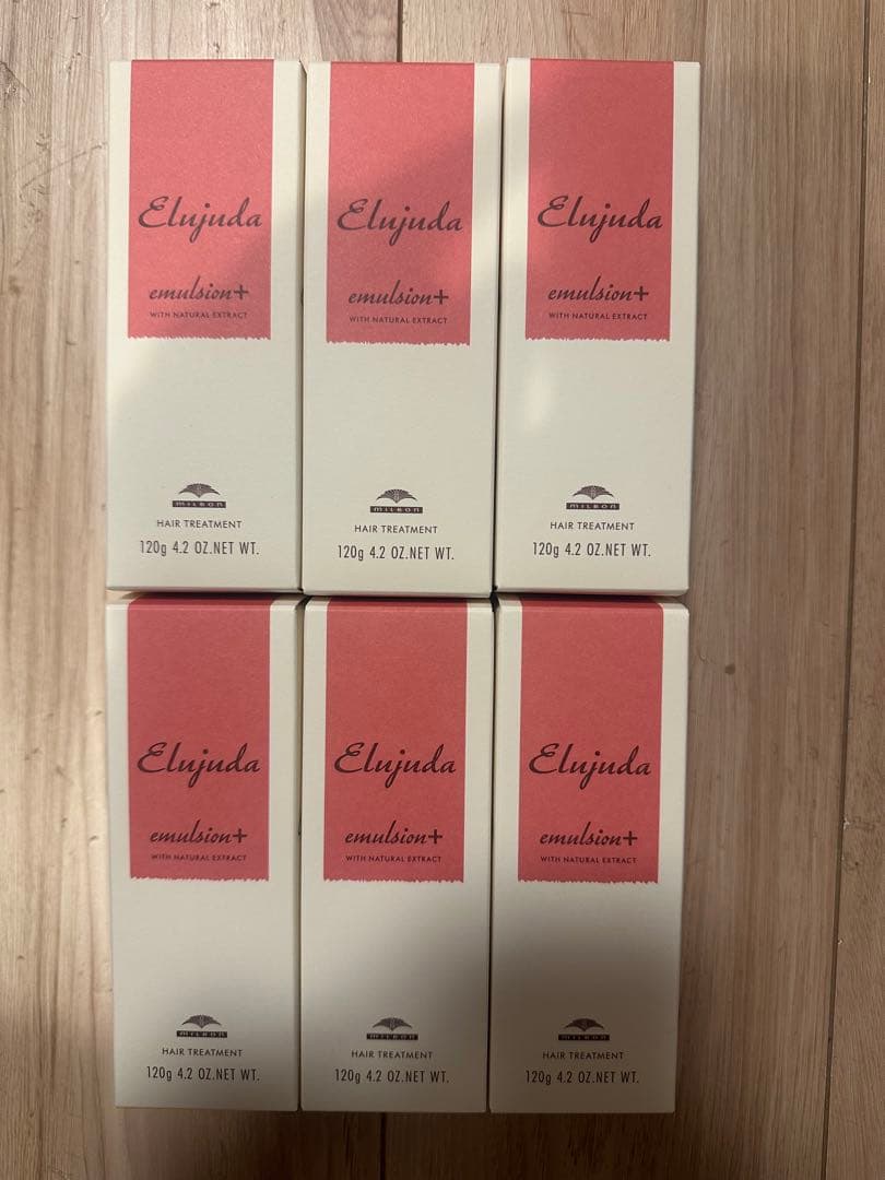 Elujuda emulsion+ トリートメント 6個セット