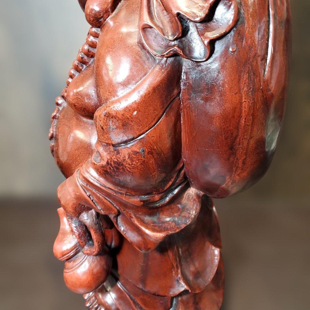 布袋様 七福神 縁起物 置物 オブジェ アンティーク 金運 仕事運 - メルカリ