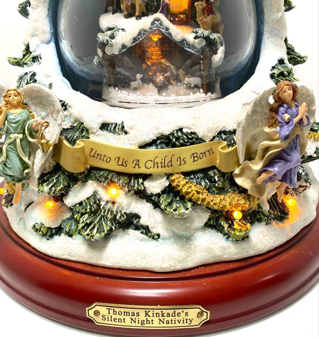 トーマスキンケード サイレントナイト ネイティビティ スノードーム