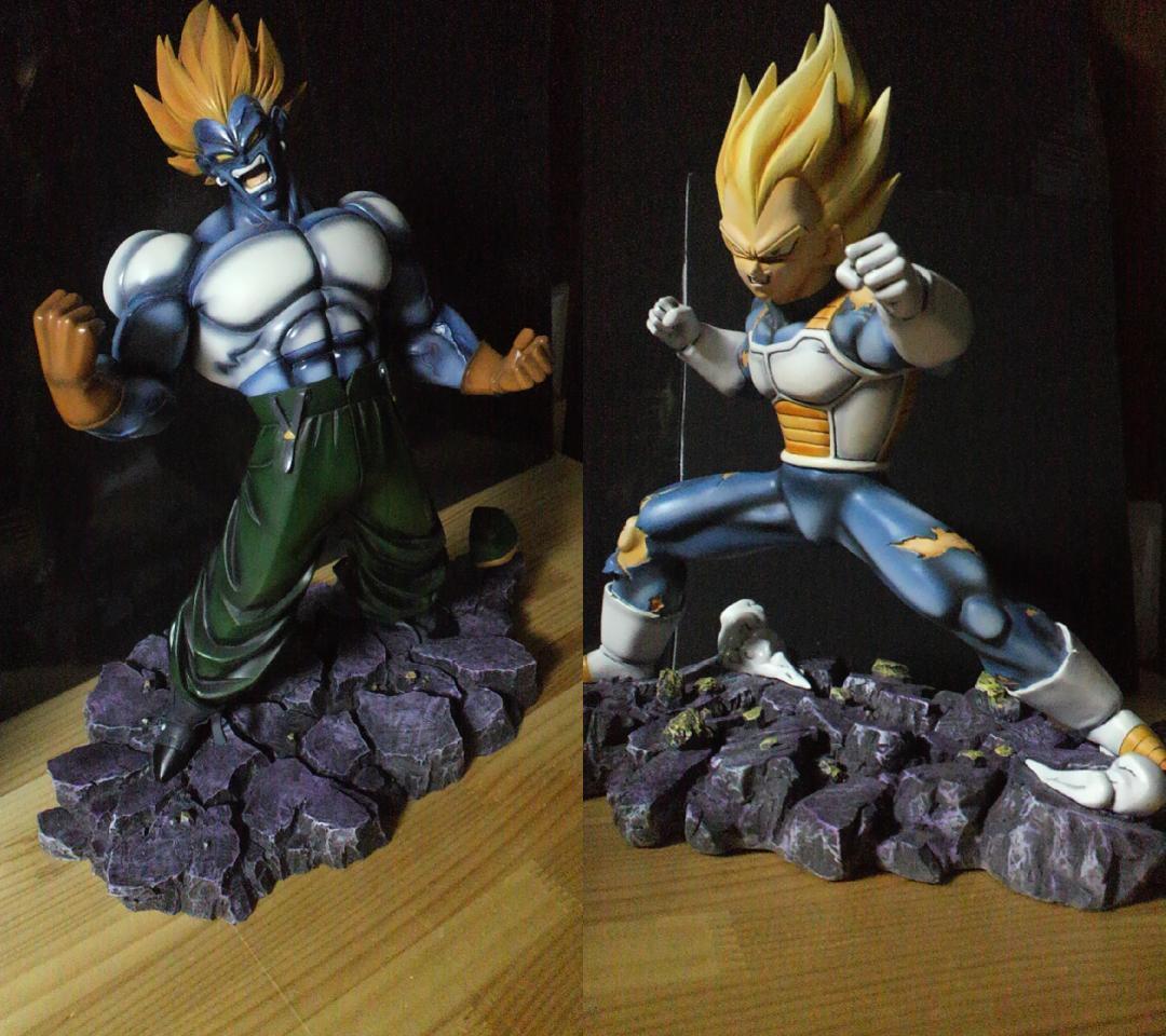 ガレージキット ドラゴンボール 13号 超ベジータ セット 初版 絶版品