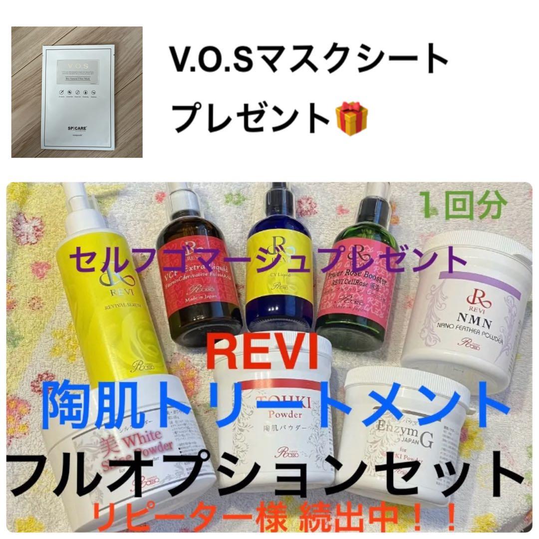 REVI 陶肌トリートメント フルオプションセット1回分
