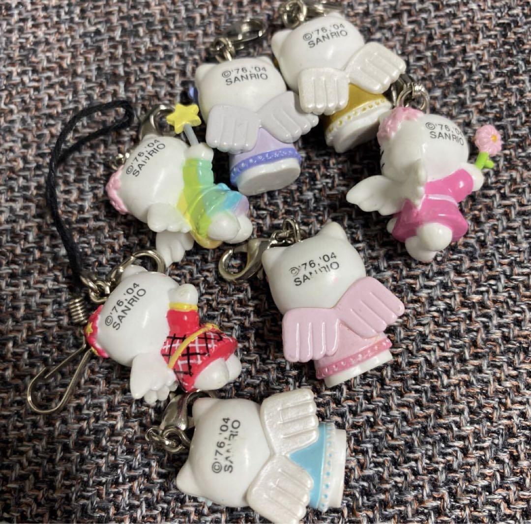 キティ エンジェル ストラップ 希少 - メルカリ