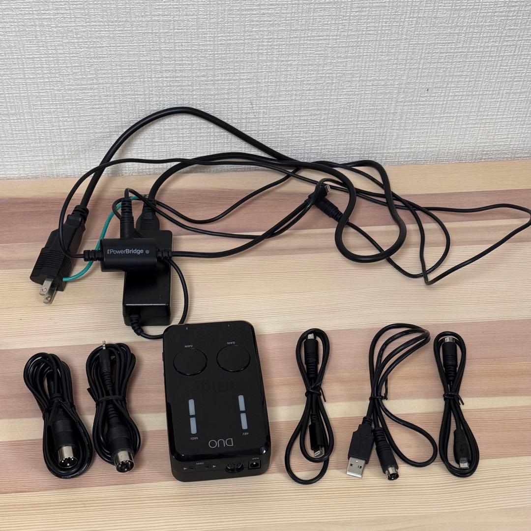 iRig Pro Duo 起動確認済み　iRig Power Bridge付き IK Multimedia iRig Pro Duo I/O – FOCALPOINT DIRECT