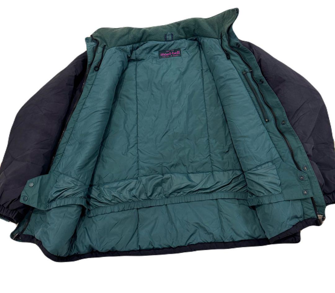 希少 オールドモンベル mont-bell 中綿 ナイロンダウンジャケット90s