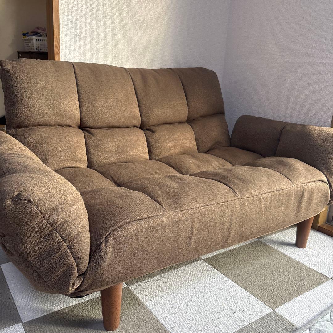 ニトリ　カジュアルソファ　２人掛け