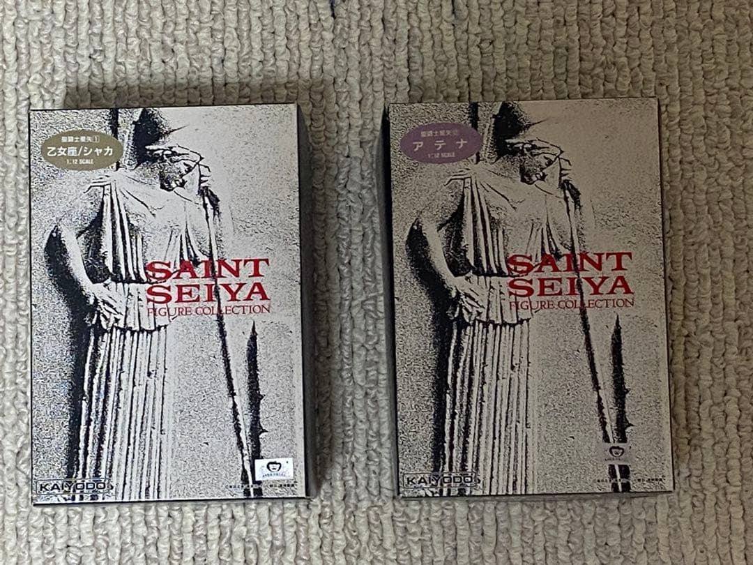 聖闘士星矢ガレージキット　シャカ、アテナ