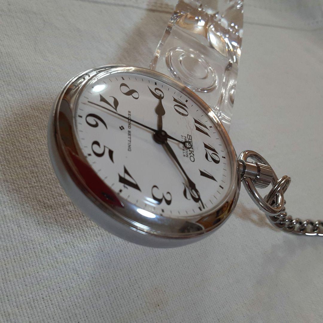 稼動品 SEIKO プレシジョン懐中時計 21石 昭和49年大阪鉄道管理局