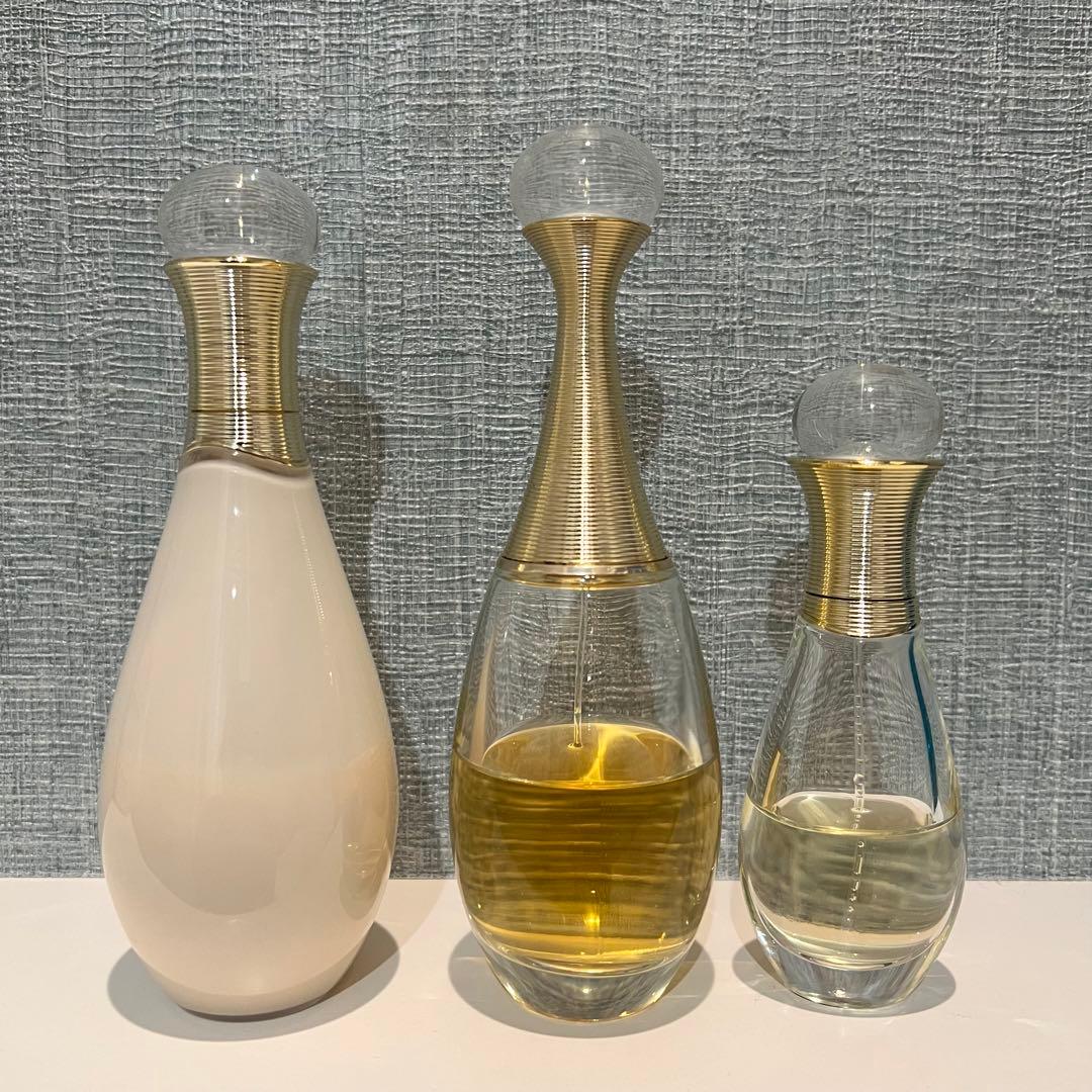 DIOR3点セット ジャドール　ボディミルク　オールミエール　ヘアミスト