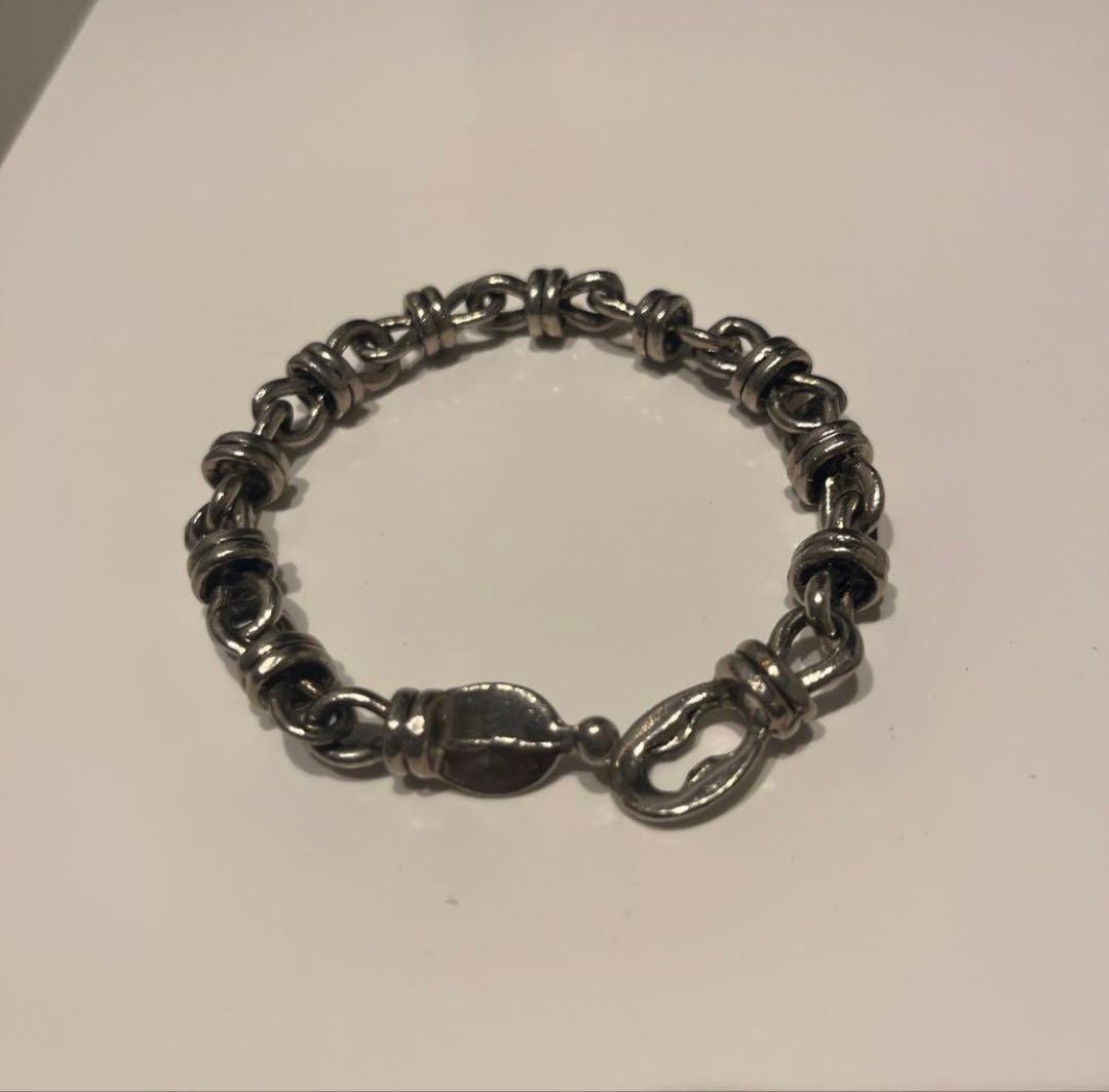 ガ*イ様 シルバー チェーンブレスレット(タスコ)