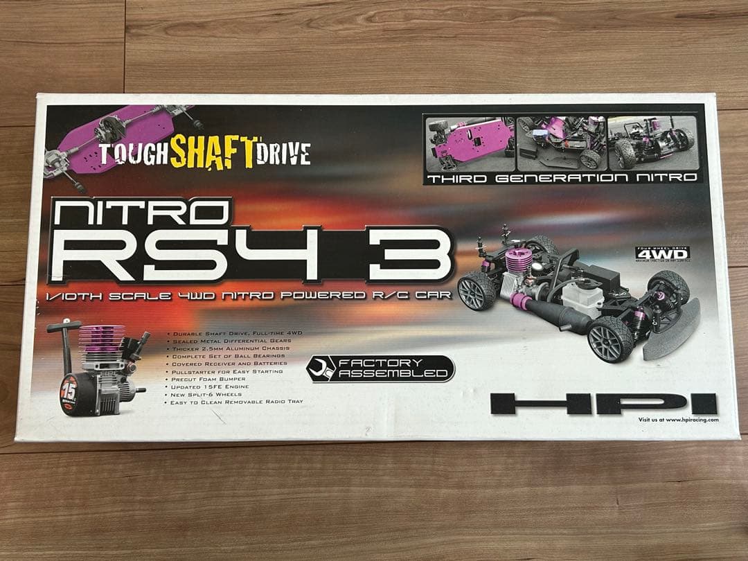 HPI RS4 3 1/10 4WD ニトロRCカー