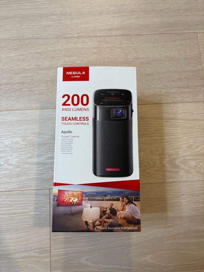 【ゆーう】プロジェクター NEBULA Apollo（三脚付き）