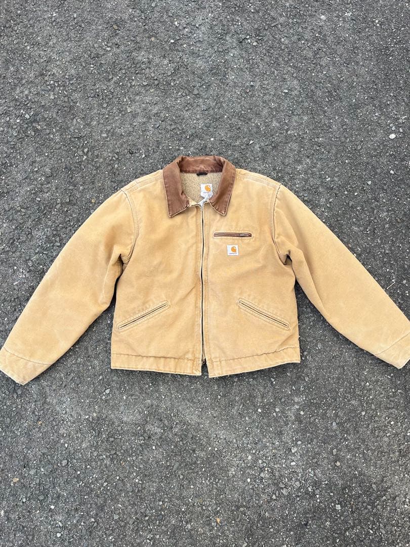 carhartt デトロイトジャケット　ゴールデンサイズ　美品　 短丈
