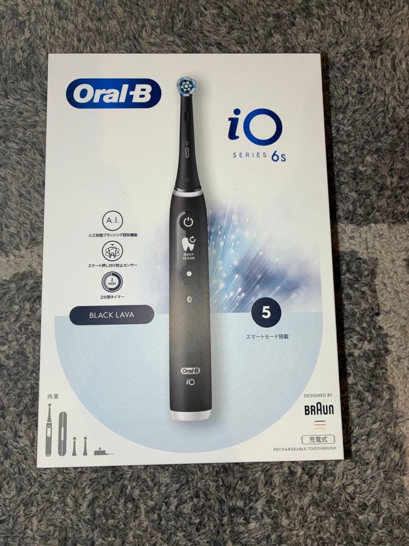 Oral-B iO Series 6s ブラックラバ