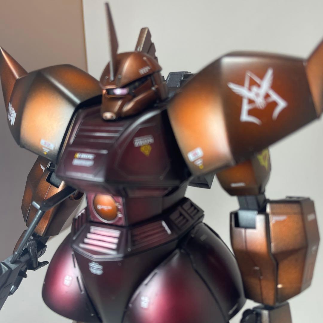 MG シャア専用 ゲルググ マットキャンディ塗装 - メルカリ