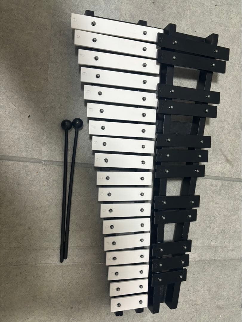 卓上　グロッケン　鉄筋　楽器