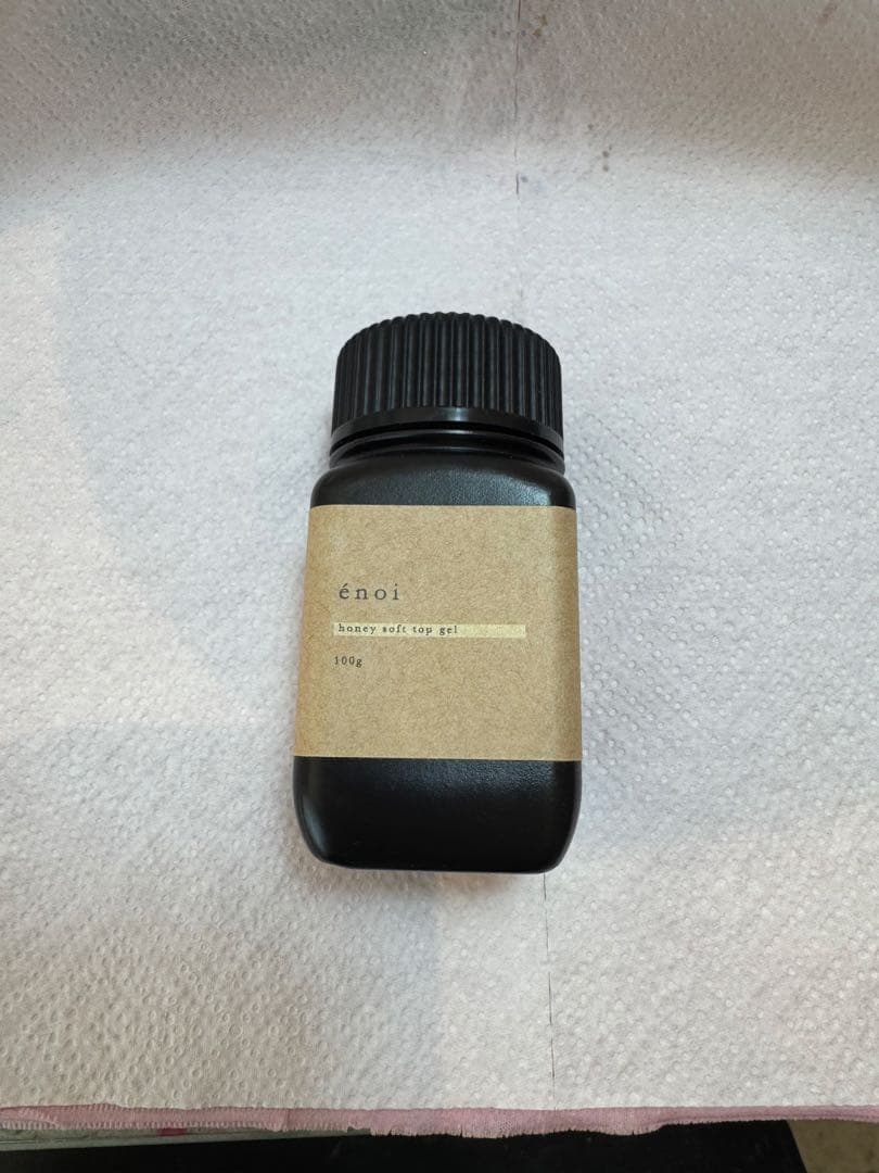 ネイルベースコート・トップコート enoi honey soft top gel 100g