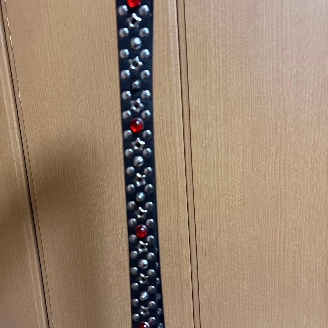 Jaded London スタッズ付き牛革ベルト org.jpg