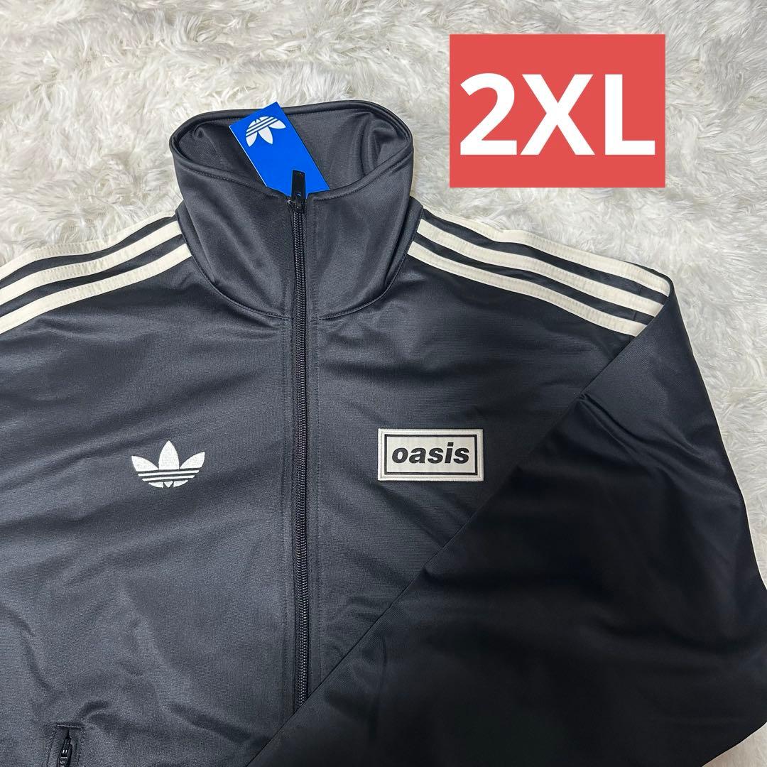 アディダス　x OASIS ツアー ファイヤーバード トラックトップ 2XL