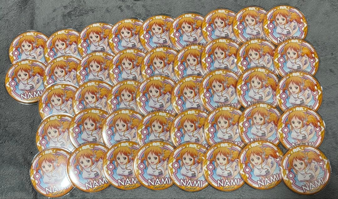ONEPIECE ワンピース 輩缶バッジ 25弾 エッグヘッド ナミ 42点 - メルカリ