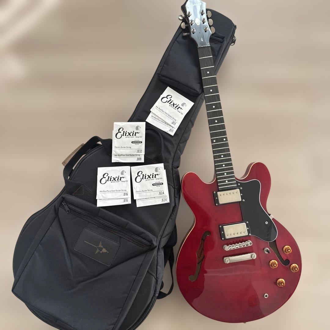 エピフォン　dot ch セミアコ　Epiphone 335 ギター　NAZCA