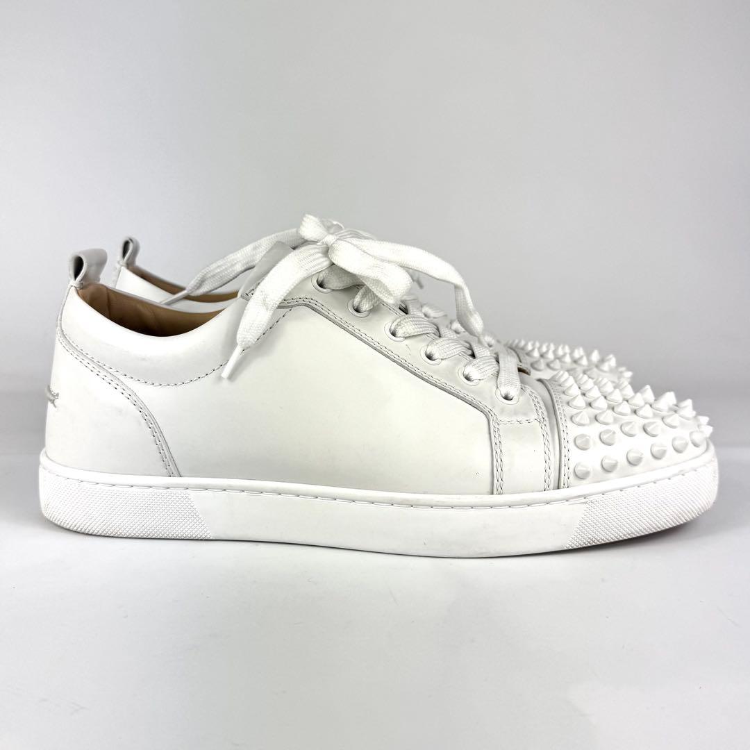 美品・希少】クリスチャンルブタン スニーカー スタッズ 白 27cm 42