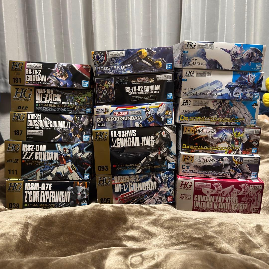 ガンプラ HG16点セット 新品未組立