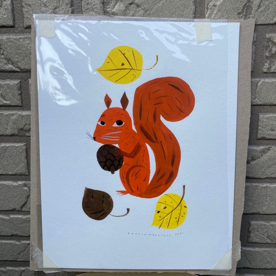 マッティピックヤムサ 原画 りす