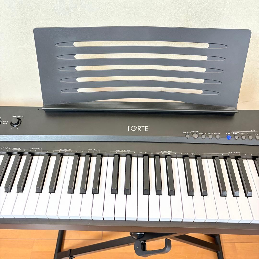 peqqpe 様用】TORTE 88鍵盤電子ピアノTDP-88 スタンド・椅子 - メルカリ