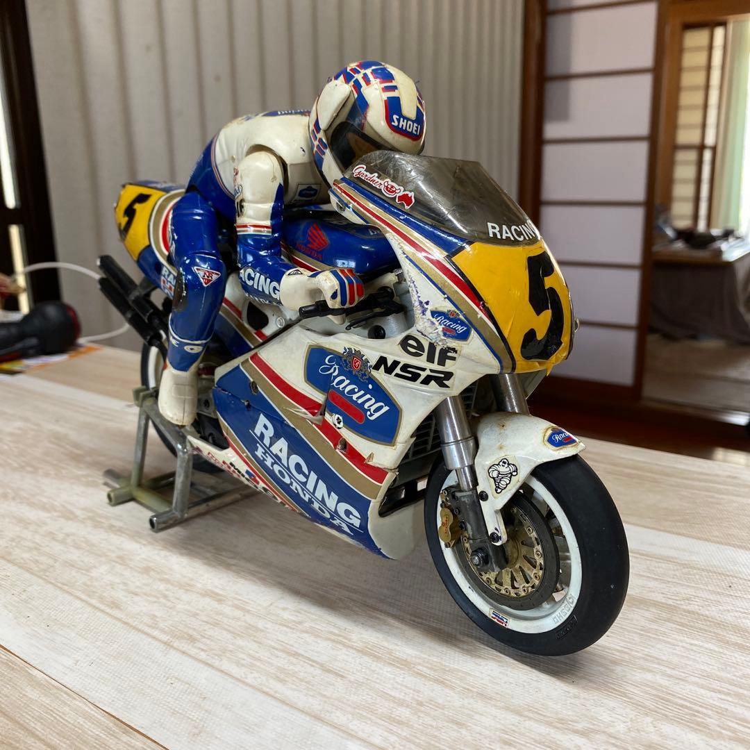 プ*ラ様 京商 1/8 ラジコンバイクNSR500 - メルカリ