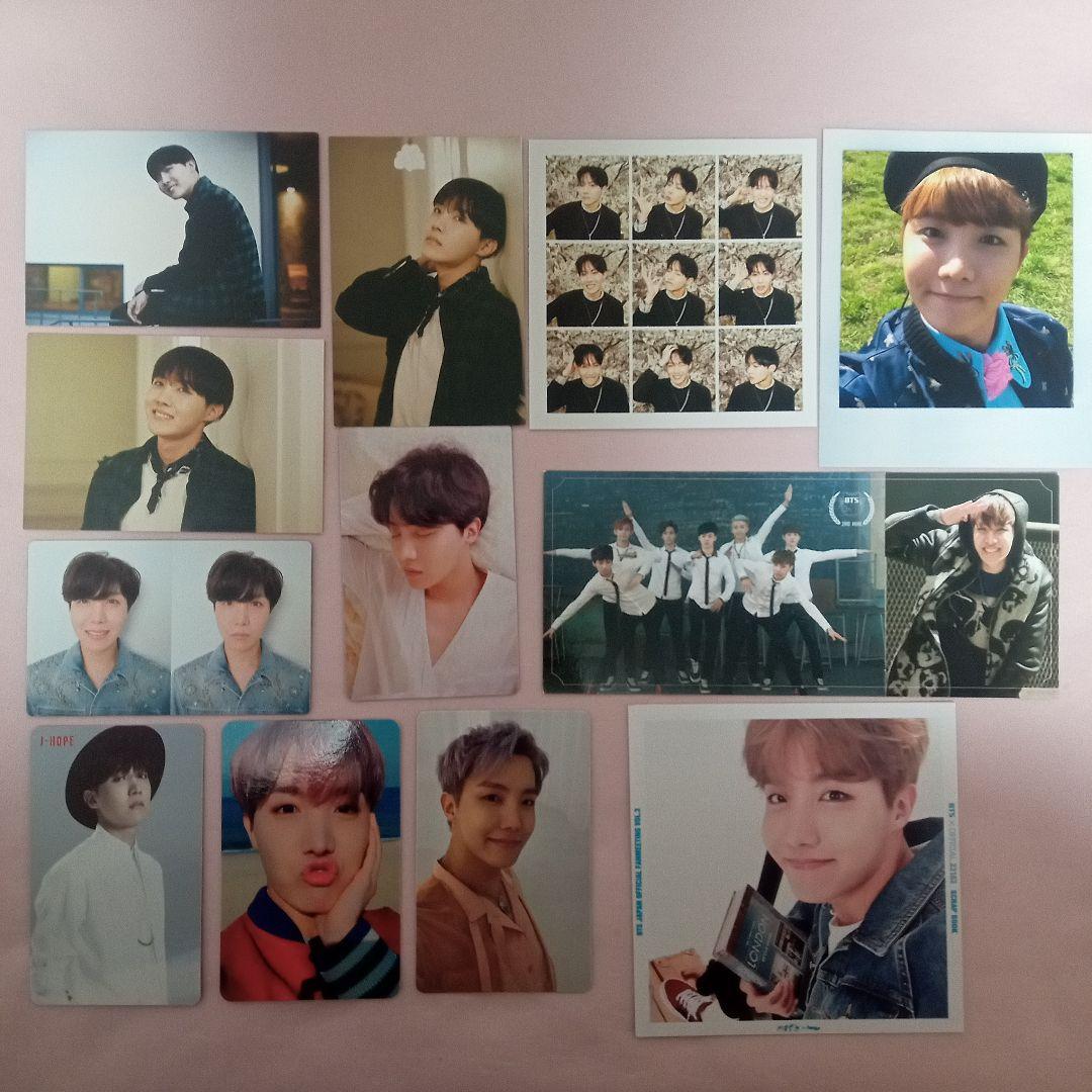 BTS J-HOPE ホソク 公式 トレカ ミニフォト ポラロイド 12枚セット