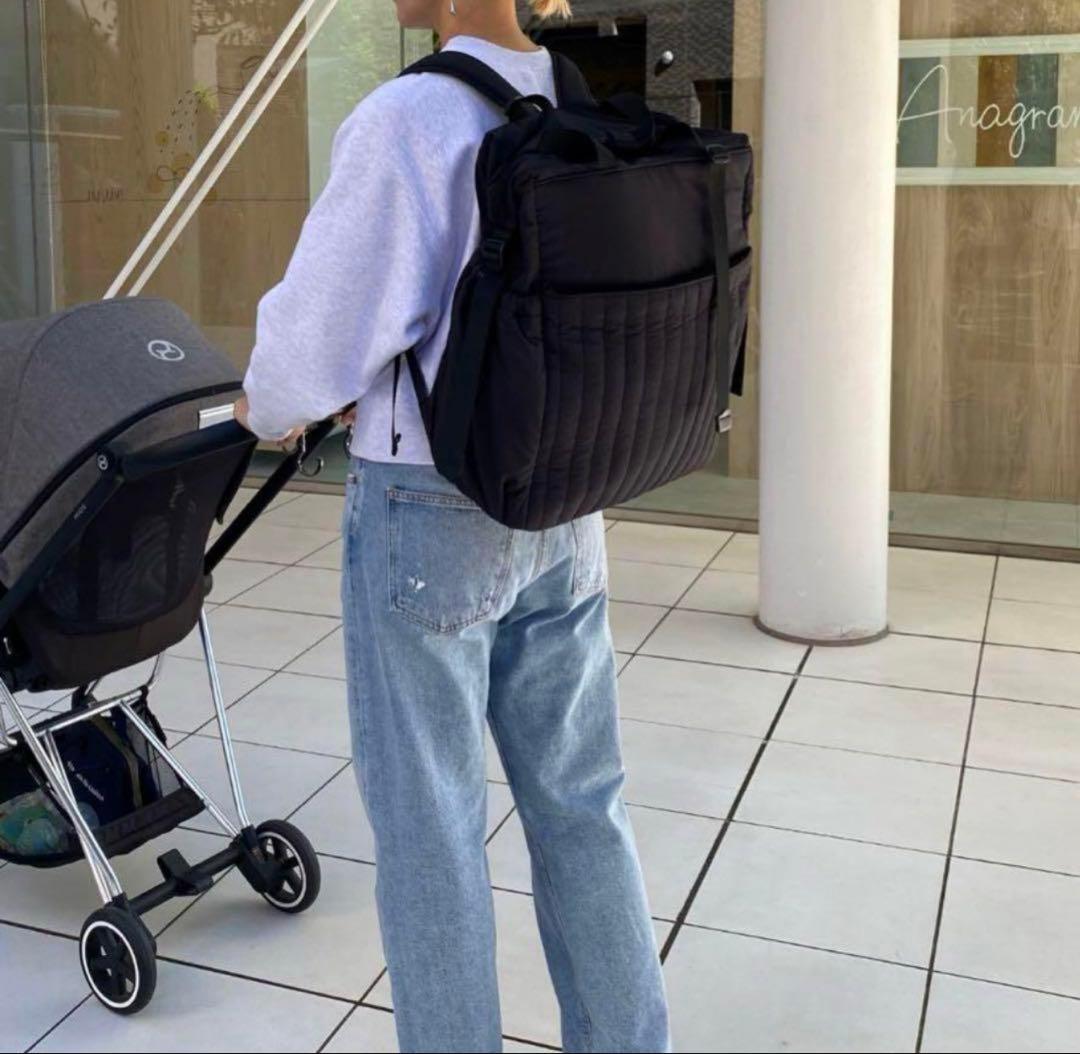 ☆3117☆ソルプレーサ　2WAY キルティングマザーズリュック