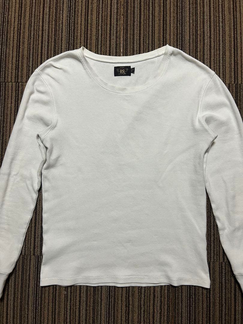 RRL ホワイト 長袖シャツ